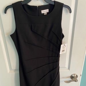 Calvin Klein Black Business Professional Dress, Size 4